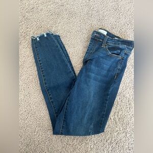 Nature Denim high rise skinny jean
